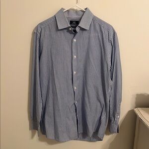 Dockers Blue Casual Button Down Shirt